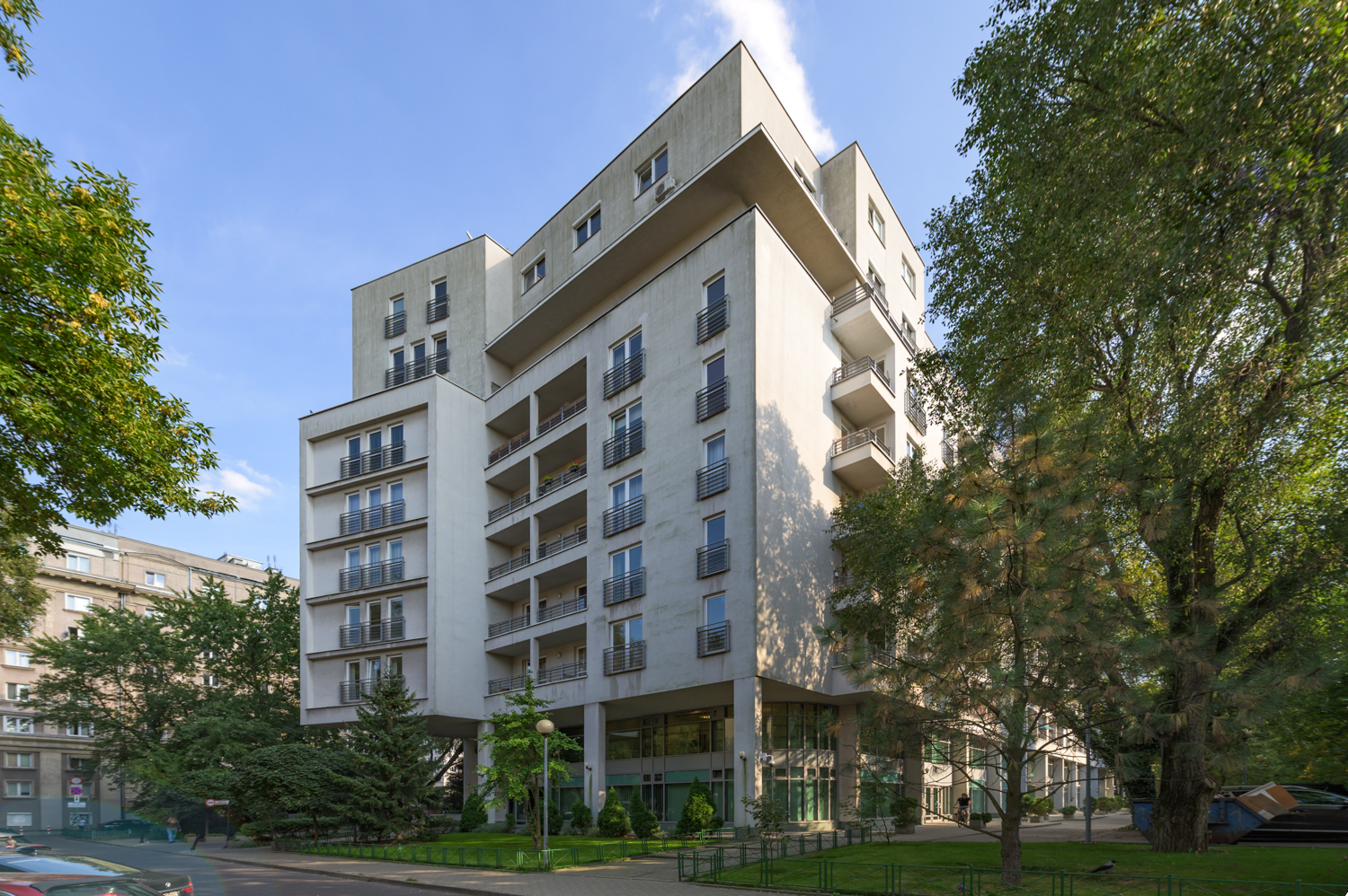 Zdjęcie architektury budynku Budynek mieszkalno-usługowy